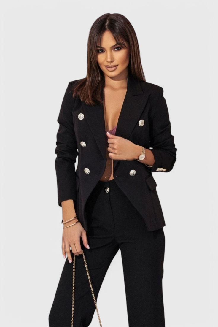 Rosalin Κομψό Σετ με Blazer και Παντελόνι