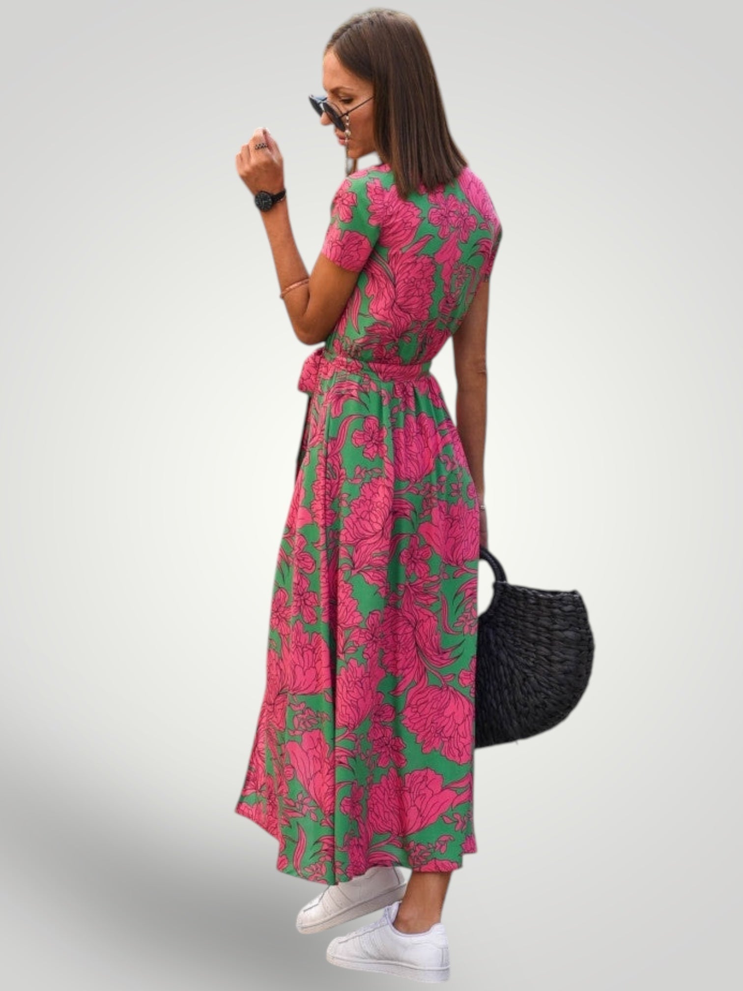 Εύη | Floral Φόρεμα