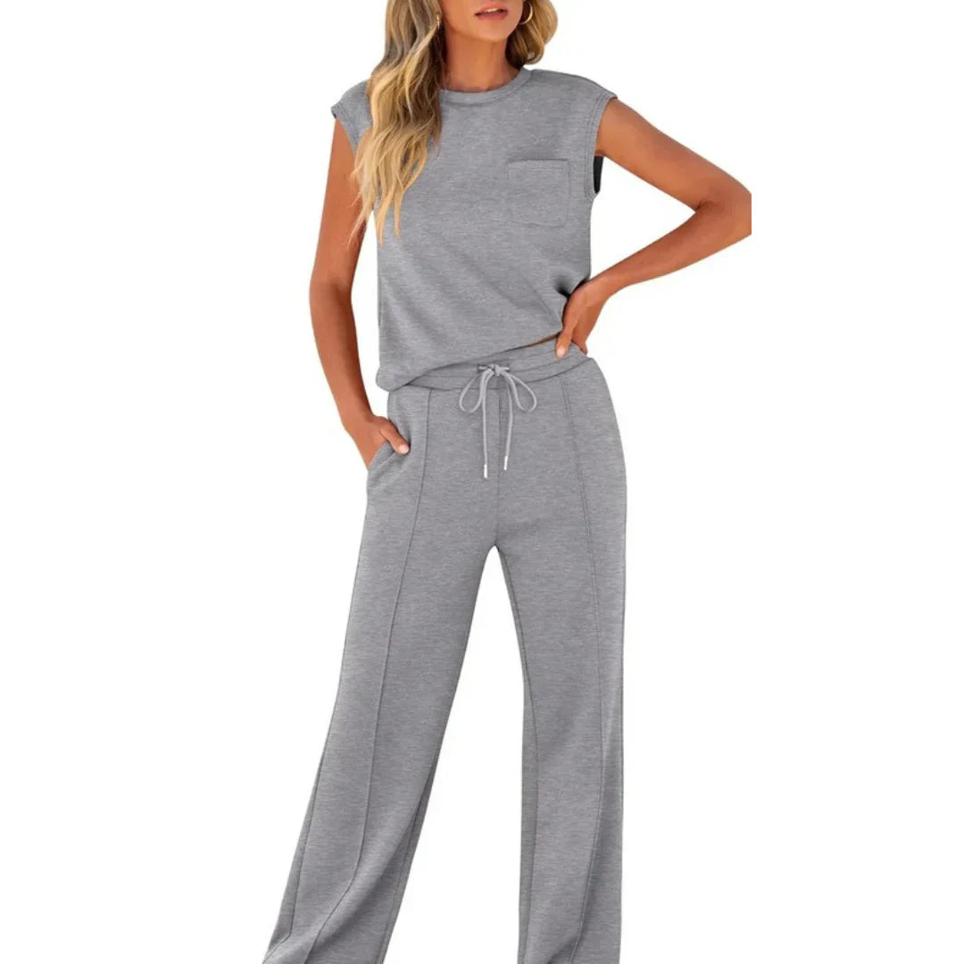 KAIYA™ – Casual Ανοιξιάτικο Απαλό Lounge Σετ