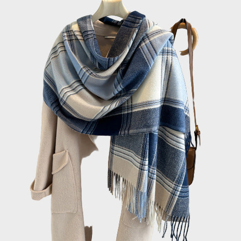 Aveline | Πολυτελές Καρό Σκ scarf