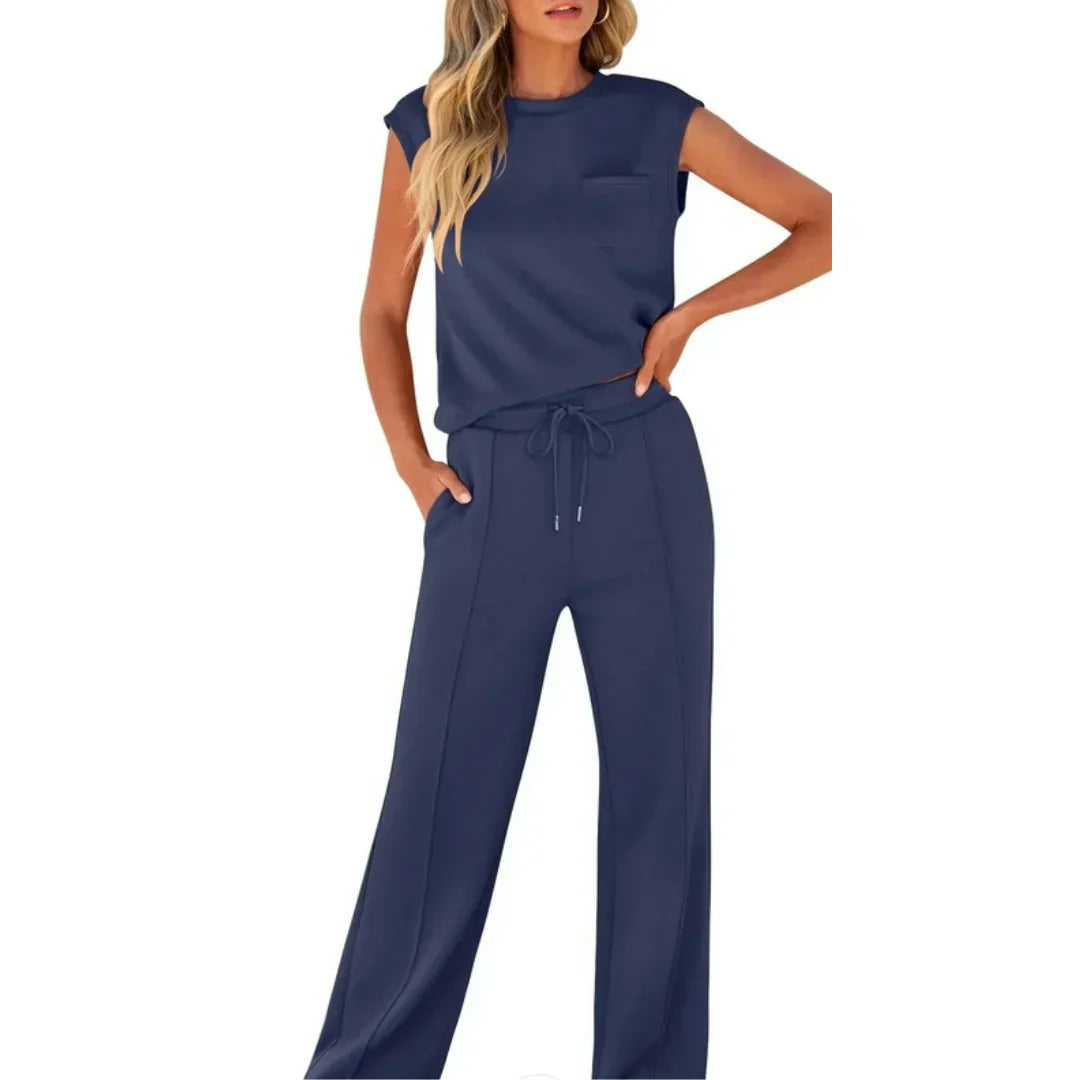 KAIYA™ – Casual Ανοιξιάτικο Απαλό Lounge Σετ